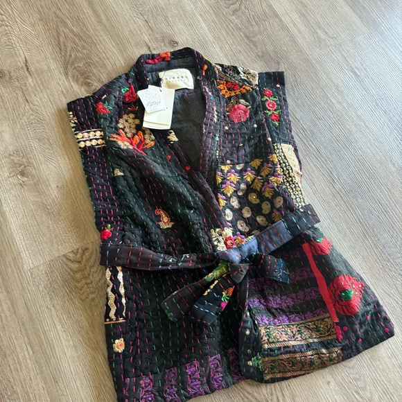 Sissel Edelbo Gloria Patchwork Vest - Picture 5 of 12